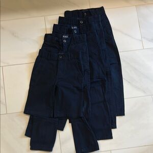 Set of four navy uniform pants and 1 shorts 7 SLIM